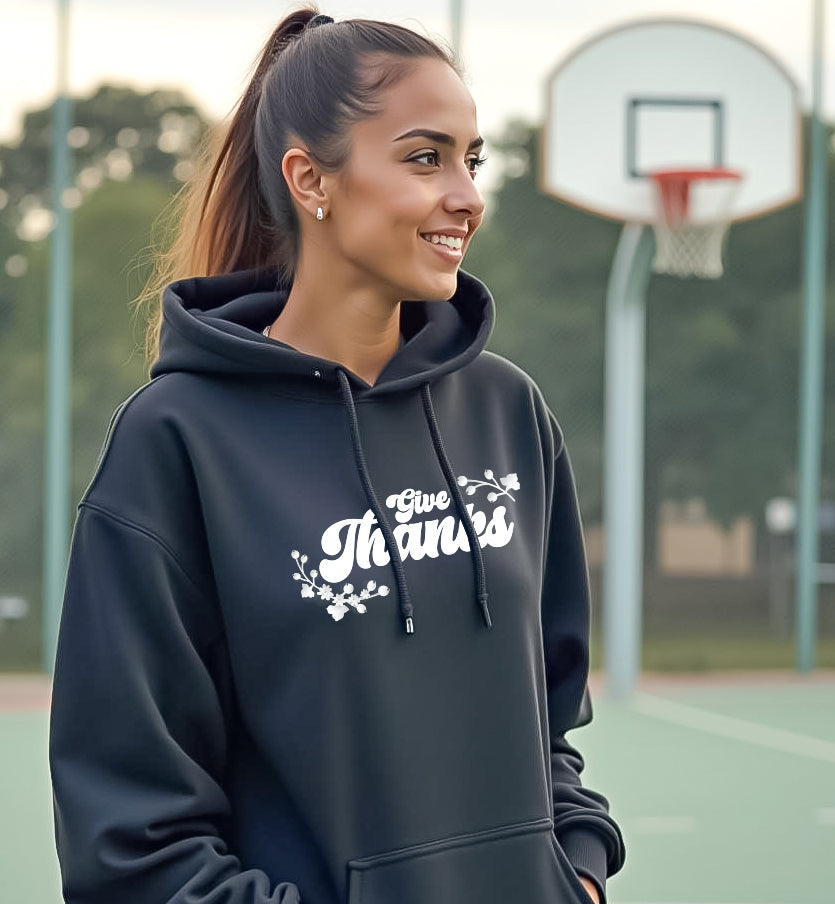 Unisex "Give Thanks" hoodie